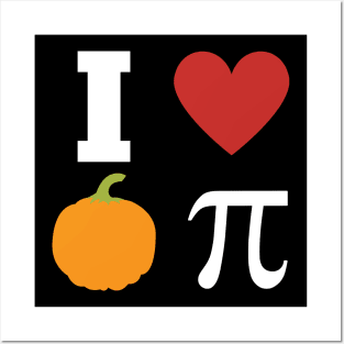 I love pumpkin pi Posters and Art